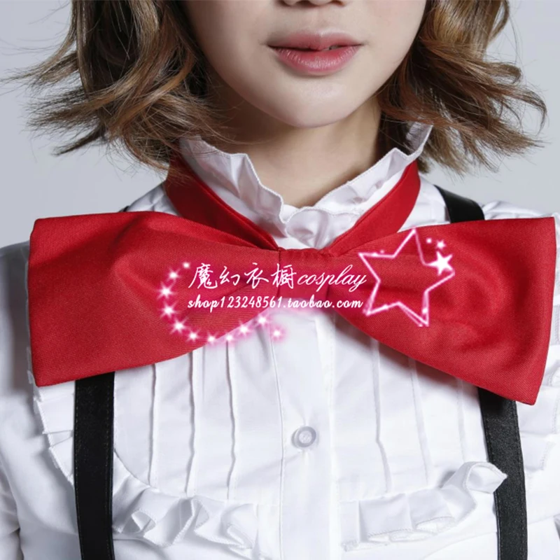 Anime Dagashi Kashi Hotaru Shidare Cosplay Costume Women Halloween Maid Costumes Shirt+Skirt+Suspenders+Wrist Band+Tie+Headband
Anime Dagashi Kashi Hotaru Shidare Cosplay Costume Women Halloween Maid Costumes Shirt+Skirt+Suspenders+Wrist Band+Tie+Headband