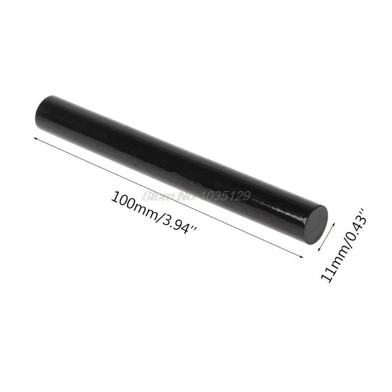 10pcs Hot Melt Glue Stick Black High Adhesive 11mm For DIY Craft Toy Repair Tool Whosale&DropShip