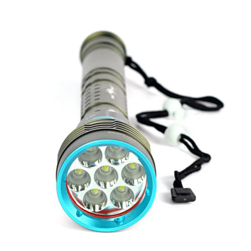 10000LM 7x XM L L2 светодиодный 18650/26650 подводный фонарик для дайвинга 200m|flashlight torch|torch