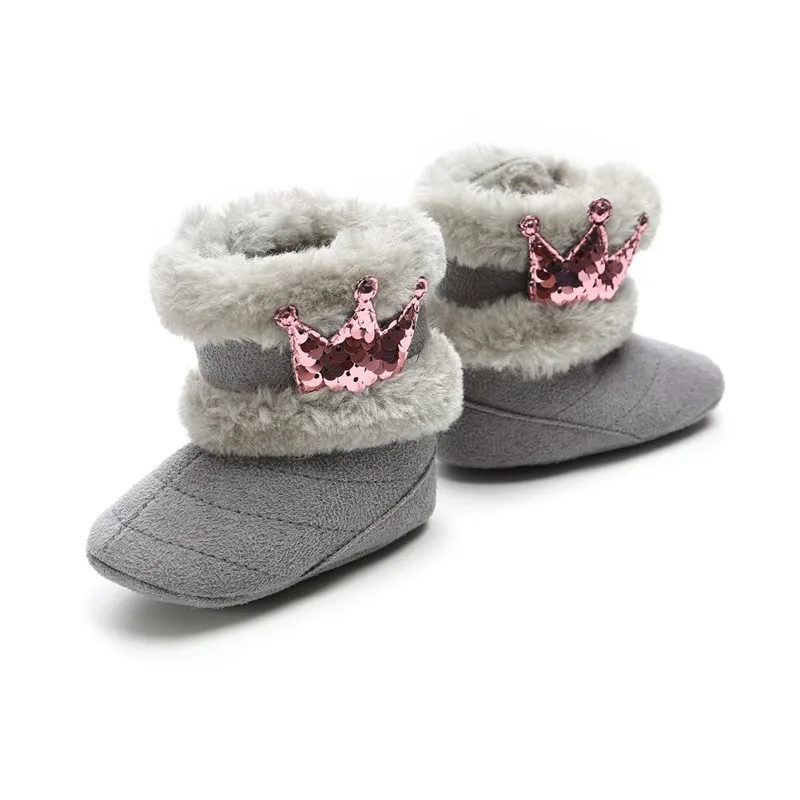 Fashion Newborn Infant Baby Girls Winter Warm Crown Fur Mid-Calf Length Slip-On Furry Boots 0-18M
Fashion Newborn Infant Baby Girls Winter Warm Crown Fur Mid-Calf Length Slip-On Furry Boots 0-18M