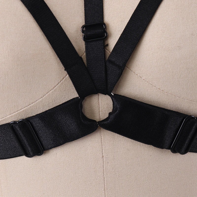 Women's Body Harness Black Harajuku Bralette Sexy Goth Lingerie Bra Strappy Pastel Gothic Cage Bondage Harness Belt
Women's Body Harness Black Harajuku Bralette Sexy Goth Lingerie Bra Strappy Pastel Gothic Cage Bondage Harness Belt