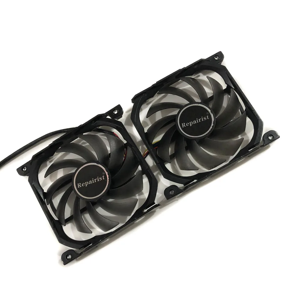 2pcs/set GPU Cooler CF-12915S Graphic Card Fan For ELSA GeForce GTX 1080Ti GTX 1070Ti GTX1080 GTX1070 GTX770 GTX980 Cooling
2pcs/set GPU Cooler CF-12915S Graphic Card Fan For ELSA GeForce GTX 1080Ti GTX 1070Ti GTX1080 GTX1070 GTX770 GTX980 Cooling