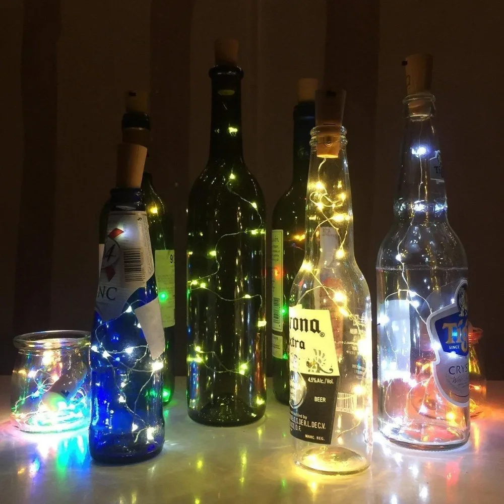 10PCS/lot LED Bottle Cork Light Wine Bottle LED String Light for wedding new year party night clubs
10PCS/lot LED Bottle Cork Light Wine Bottle LED String Light for wedding new year party night clubs