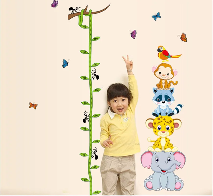 Cute tiger animals stack height measure wall stickers decal kids adhesive vinyl wallpaper mural baby girl boy room nursery decor
Cute tiger animals stack height measure wall stickers decal kids adhesive vinyl wallpaper mural baby girl boy room nursery decor