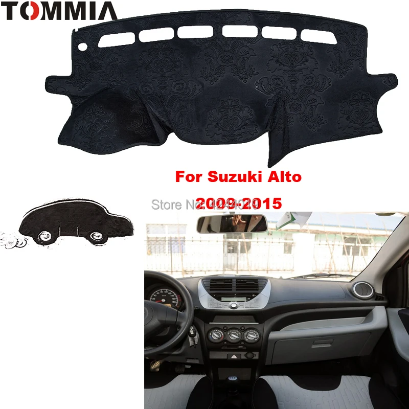TOMMIA Dashboard Cover Dash Mat for Car Sun Shade ANTI-UV Dash Pad Car Dashboard Mat For Suzuki Alto 2009-2015
TOMMIA Dashboard Cover Dash Mat for Car Sun Shade ANTI-UV Dash Pad Car Dashboard Mat For Suzuki Alto 2009-2015