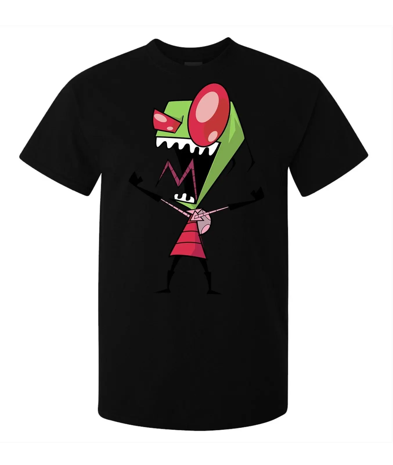Invader Zim внеземная художественная Мужская (женская в наличии) футболка Черная