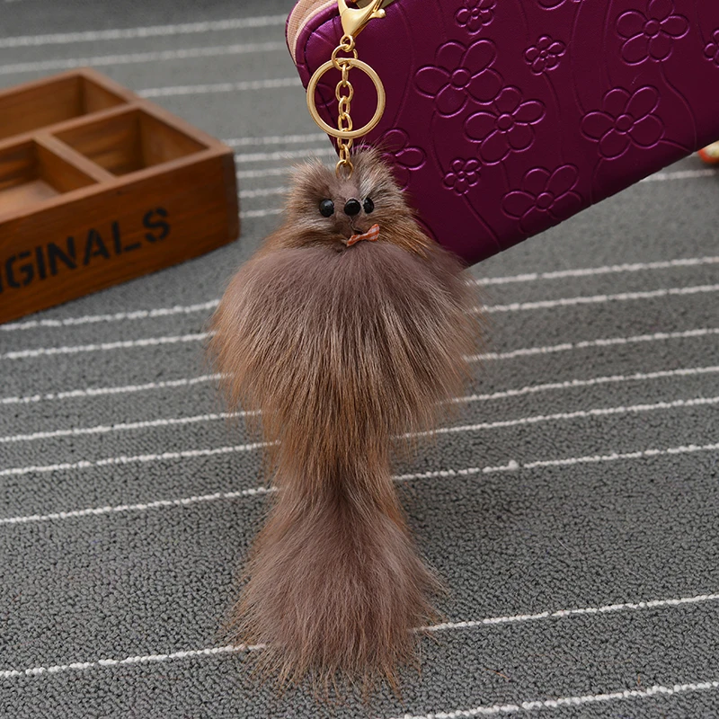 New Fashion100% Real Fox Fur Keychain For Women Bag Key Ring Jewelry Gift Holder Key Chain 111WA
New Fashion100% Real Fox Fur Keychain For Women Bag Key Ring Jewelry Gift Holder Key Chain 111WA