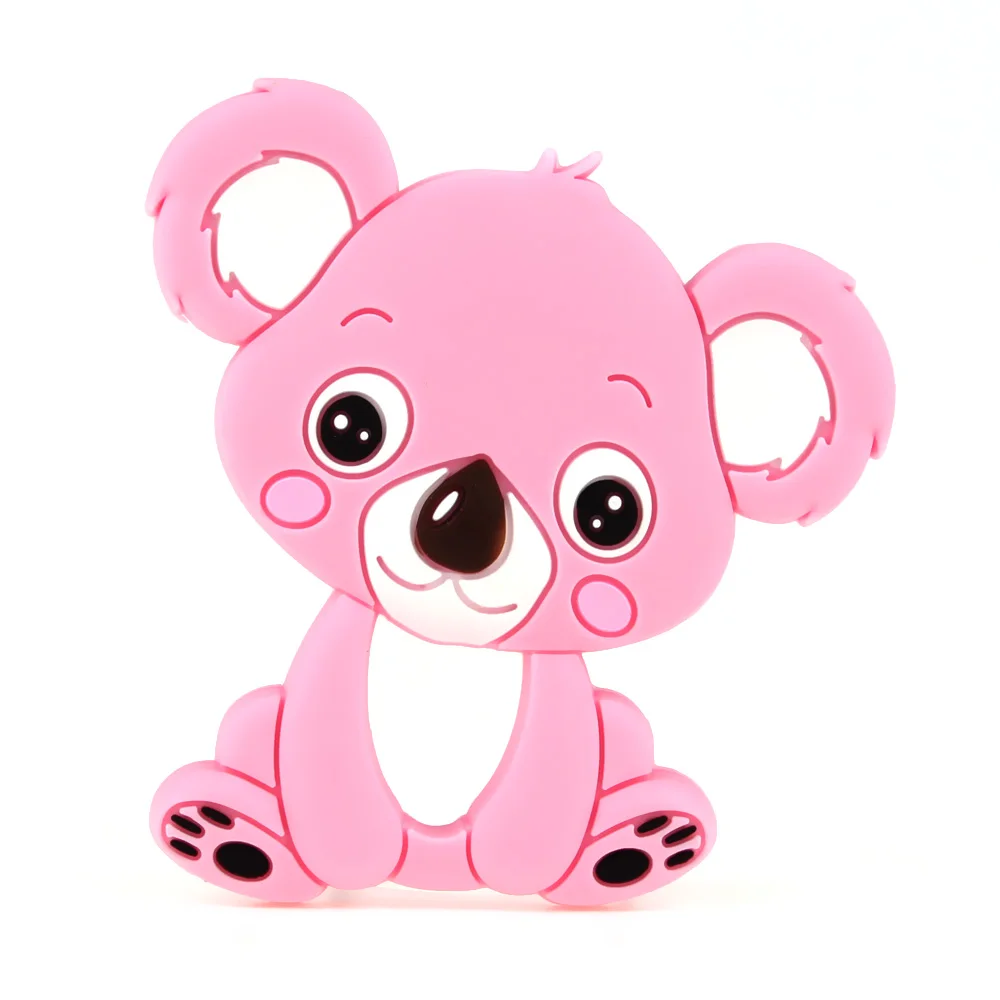 5pc Dropshipping Koala Silicone Teether Food Grade Rodents Baby Teething Toy DIY Pacifier Chain Necklace Silicone Beads For Baby
5pc Dropshipping Koala Silicone Teether Food Grade Rodents Baby Teething Toy DIY Pacifier Chain Necklace Silicone Beads For Baby
