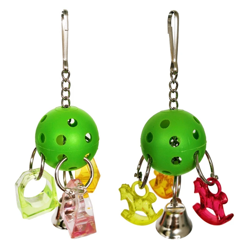 Plastic Ball Chain Parrot Toys Bell Biting Chewing Birds Pet Toy Cage Hanging Decoration Bird Toys Pet Supplies
Plastic Ball Chain Parrot Toys Bell Biting Chewing Birds Pet Toy Cage Hanging Decoration Bird Toys Pet Supplies