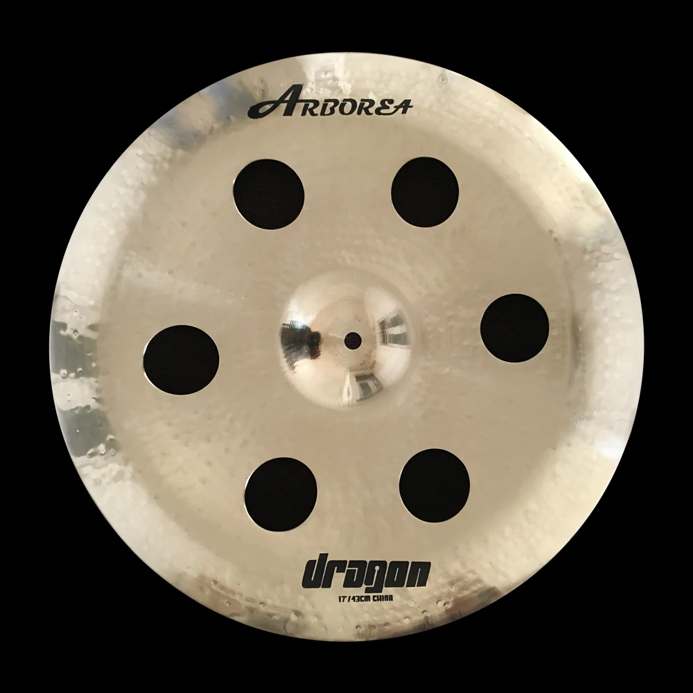 Special Design Dragon series 17" China Ozone Cymbal / 17" China Stacker Plate for Drum set