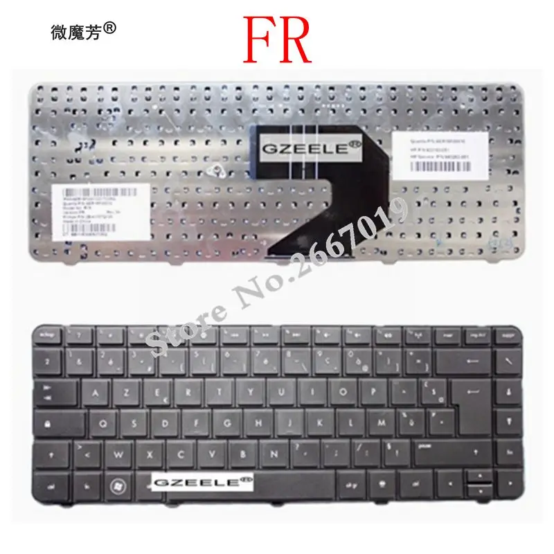 

French Keyboard FOR HP R15 CQ45 CQ58 431 435 436 450 455 650 655 630 631 1000 2000 CQ430 CQ431 CQ635 FR laptop keyboard