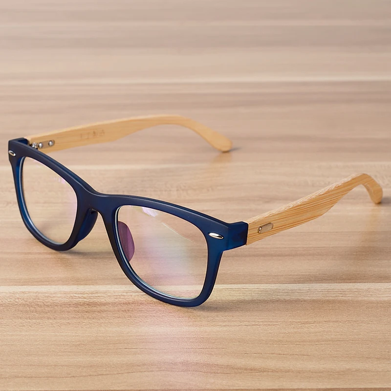 

Брендовые дизайнерские винтажные деревянные технические очки ручной работы бамбуковые оправы для очков для женщин и мужчин модные оптичес...