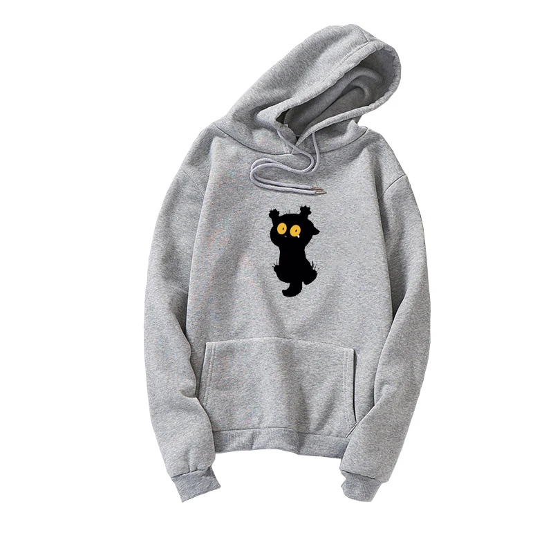 Harajuku Hoodies Sweatshirt Women Streetwear Fleece Casual Kawaii Cat Print Korean Clothes Loose Oversized Unisex Hooded Moletom
Harajuku Hoodies Sweatshirt Women Streetwear Fleece Casual Kawaii Cat Print Korean Clothes Loose Oversized Unisex Hooded Moletom