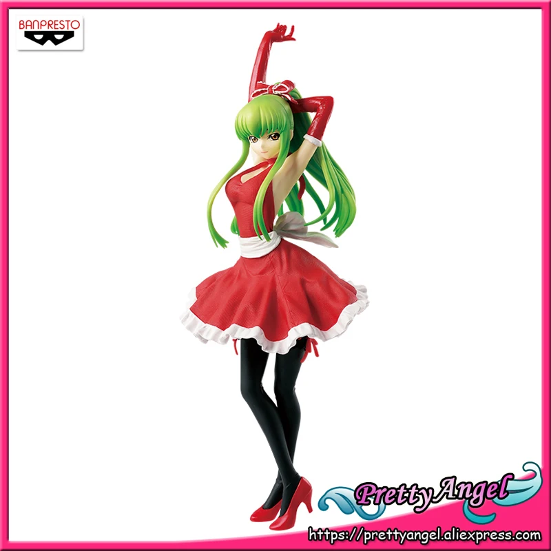 PrettyAngel оригинальный Banpresto EXQ код Geass: Lelouch of Rebellion C.C. фартук стильный коллекционный