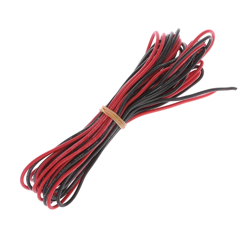 1Pc 3M 20 AWG Soft Silicone Flexible Wire Cable Heatproof RC Lipo Battery ESC New
1Pc 3M 20 AWG Soft Silicone Flexible Wire Cable Heatproof RC Lipo Battery ESC New