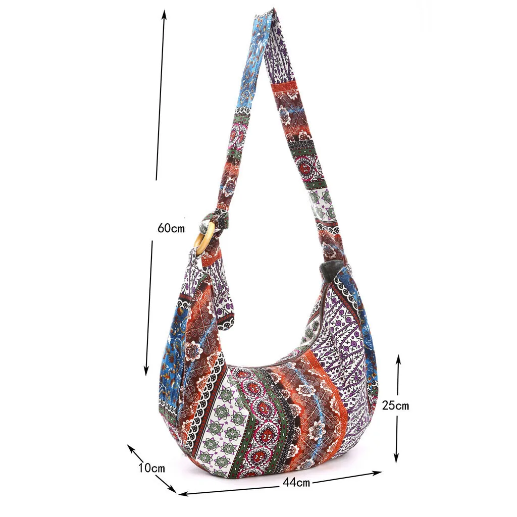Женская Большая Сумка-тоут в богемном стиле сумка через плечо с цветочным