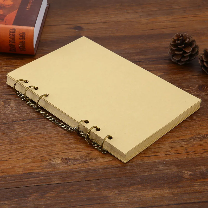 A4 A5 A6 7 Loose Leaf Notebook Notepad Diary Horizontal Paper Inner Core Kraft Paper Notebook Stationery With Binding Five Color
A4 A5 A6 7 Loose Leaf Notebook Notepad Diary Horizontal Paper Inner Core Kraft Paper Notebook Stationery With Binding Five Color