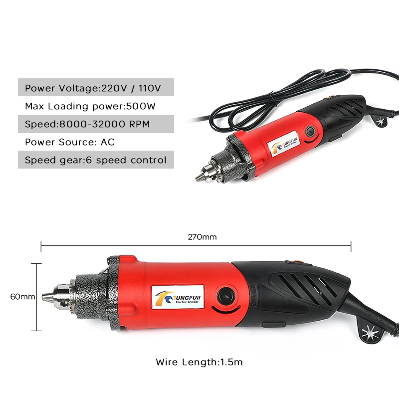 Tungfull Mini Drill Tools Grinder Flex Shaft Machine Drilling Machine Electric Engraver Dremel Rotary Tool Accessory Set
Tungfull Mini Drill Tools Grinder Flex Shaft Machine Drilling Machine Electric Engraver Dremel Rotary Tool Accessory Set