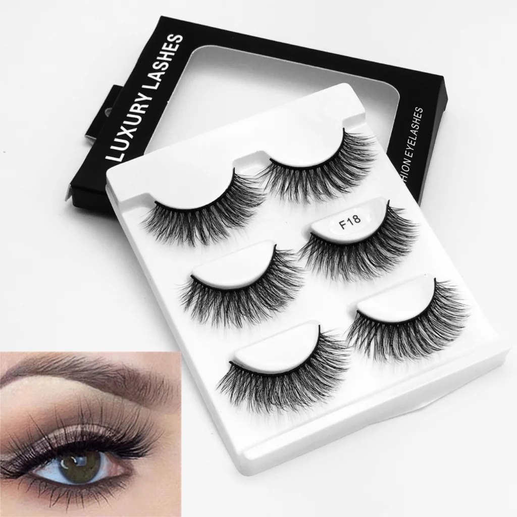NEW 3 Pairs 1 Set Mink Eyelashes Natural Long 3D Mink Lashes Handmade Cross Messy False Eyelashes Makeup Tools
NEW 3 Pairs 1 Set Mink Eyelashes Natural Long 3D Mink Lashes Handmade Cross Messy False Eyelashes Makeup Tools