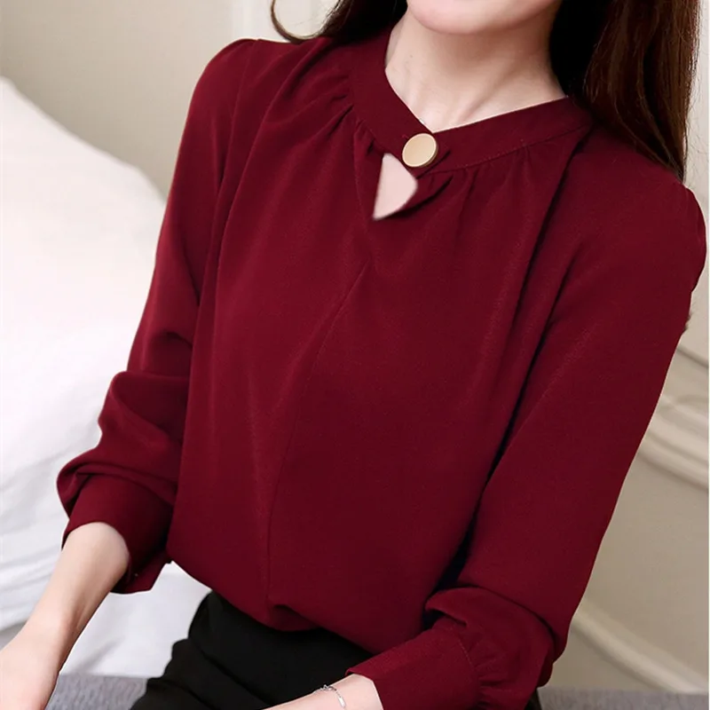New Autumn 2018 Womens Tops and Blouses Long Sleeve Chiffon Blouse Ladies Tops Women Shirts Shirt Office White Blusa Feminina
New Autumn 2018 Womens Tops and Blouses Long Sleeve Chiffon Blouse Ladies Tops Women Shirts Shirt Office White Blusa Feminina