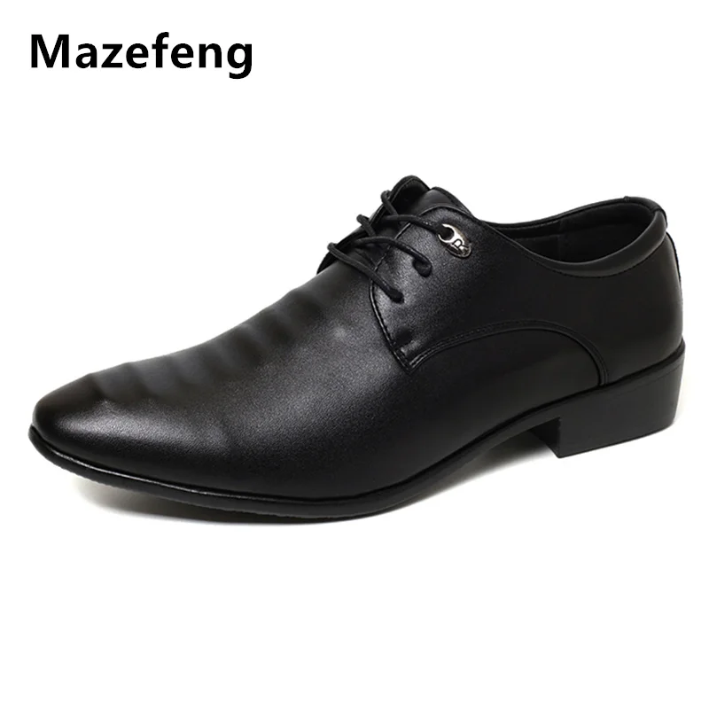 Mazefeng 2018 простая Весенняя Новая мужская Рабочая деловая черная однотонная мужская классическая обувь на шнуровке с круглым носком Нескольз...
Mazefeng 2018 простая Весенняя Новая мужская Рабочая деловая черная однотонная мужская классическая обувь на шнуровке с круглым носком Нескольз...