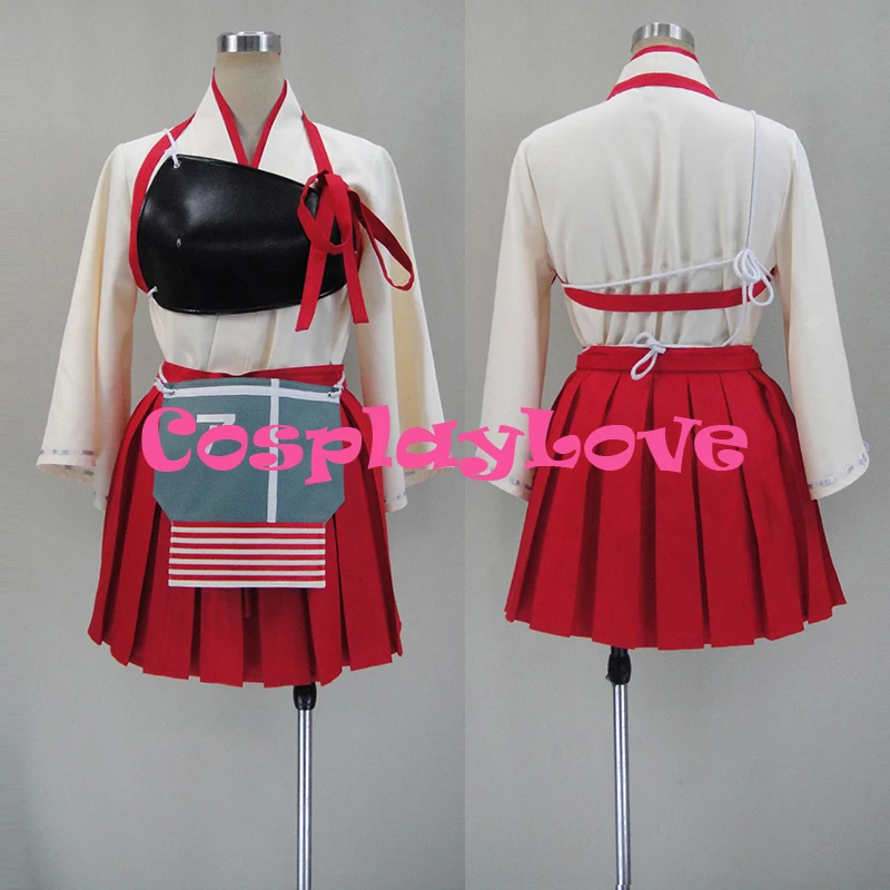 Новая коллекция японского аниме Kantai карнавальный костюм KanColle Akagi|cosplay bleach