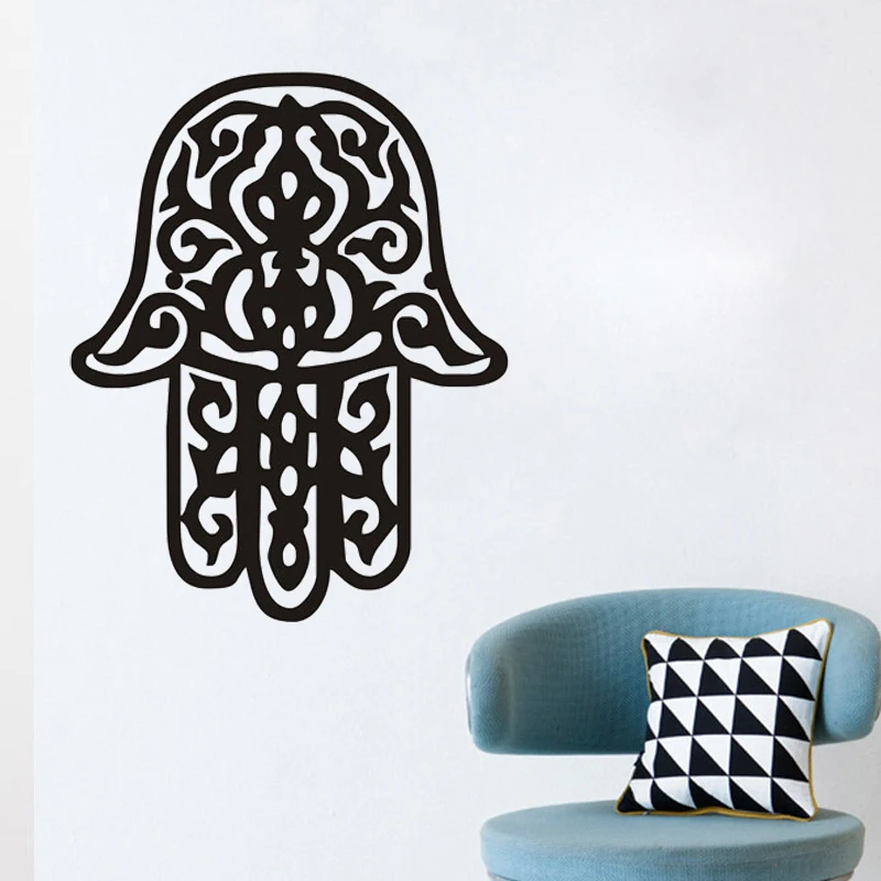 ZOOYOO Hand Of Fatima Wall Stickers Living Room Art Vinyl Hollow Out Home Decor Arabic Religious Wall Decals
ZOOYOO Hand Of Fatima Wall Stickers Living Room Art Vinyl Hollow Out Home Decor Arabic Religious Wall Decals