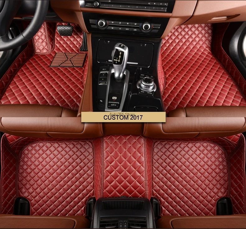 Foot Car Style Specially For Land Rover Discovery 3 4 Freelander Sport Range Red Special Carpet Rugs Liners | Автомобили