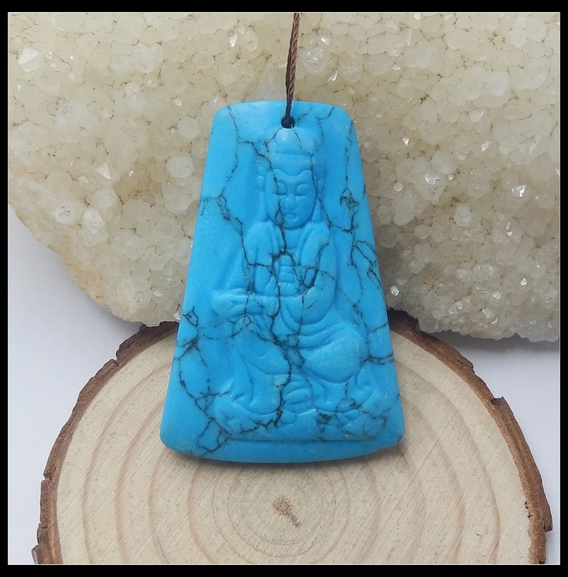 Только один синий цвет кулон Howlite резьба Гуаньинь модное Дешевое ожерелье кулон из бисера 47x32x6 мм 12,8 г
Только один синий цвет кулон Howlite резьба Гуаньинь модное Дешевое ожерелье кулон из бисера 47x32x6 мм 12,8 г