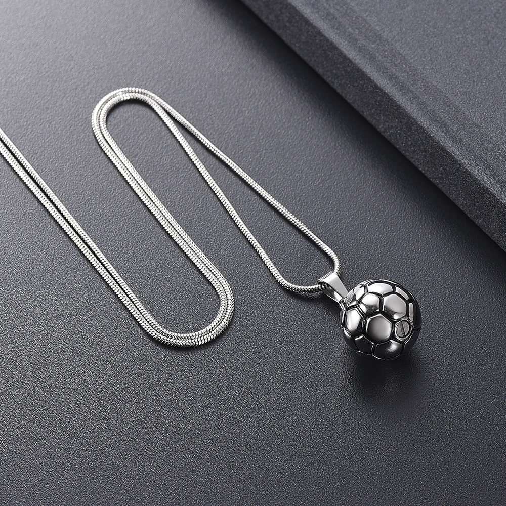 Soccer Cremation Jewelry for Ashes Pendants Stainless Steel Football Fan Memorial Keepsake Jewelry Urn Necklace for Ashes Men
Soccer Cremation Jewelry for Ashes Pendants Stainless Steel Football Fan Memorial Keepsake Jewelry Urn Necklace for Ashes Men