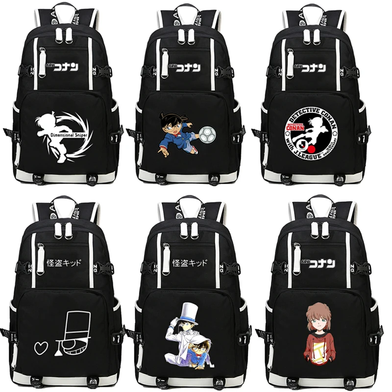 Japan anime Detective Conan Backpack men women student bookBag Travel bag shoulder bag Backpack
Japan anime Detective Conan Backpack men women student bookBag Travel bag shoulder bag Backpack