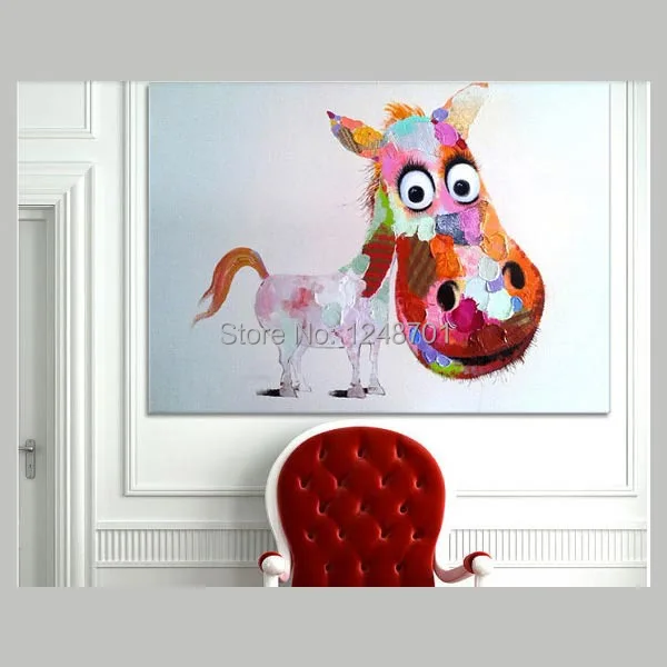 Hand Painted modern design donkey oil painting - animal oil painting -canvas wall art
Hand Painted modern design donkey oil painting - animal oil painting -canvas wall art