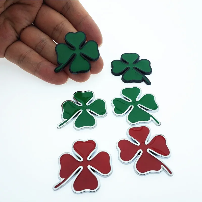 CDIY 3D Four Leaf Clover Metal Badge Emblem Motorcycle Car Stickers DIY Decoration for Alfa Romeo Giulia Stelvio Car Styling
CDIY 3D Four Leaf Clover Metal Badge Emblem Motorcycle Car Stickers DIY Decoration for Alfa Romeo Giulia Stelvio Car Styling