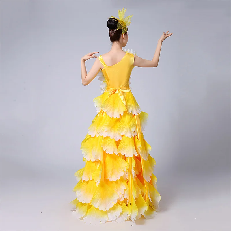 Spanish Dance Flamenco Skirt Ballroom Style Women Satin Dress Gypsy Stage Wear Performance Dancing Costume Lady Female DNV11565
Spanish Dance Flamenco Skirt Ballroom Style Women Satin Dress Gypsy Stage Wear Performance Dancing Costume Lady Female DNV11565