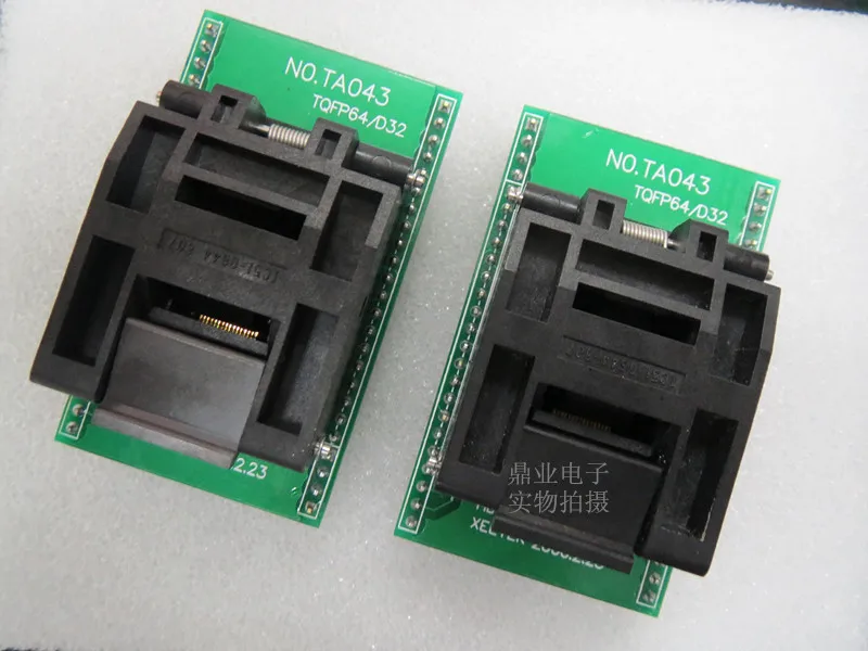 Clamshell NO.TA043 TQFP64/D32 HD64F36064 IC Burning seat Adapter testing seat Test Socket test bench in stock free shipping
Clamshell NO.TA043 TQFP64/D32 HD64F36064 IC Burning seat Adapter testing seat Test Socket test bench in stock free shipping