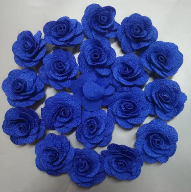 200Pcs Royal Blue Rose Handmade 3.5CM Fabric Rose Cotton Cloth Flower Hand DIY Wedding Bouquet Flower Material Hair Accessories
200Pcs Royal Blue Rose Handmade 3.5CM Fabric Rose Cotton Cloth Flower Hand DIY Wedding Bouquet Flower Material Hair Accessories