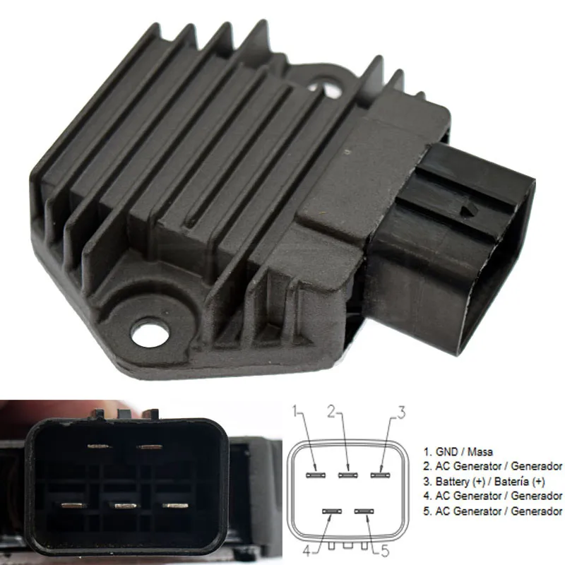 For Honda ATV TRX450ER 2006 2007 2008 2009 2012 2013 2014 TRX450 ER Motorcycle Voltage Regulator Rectifier
For Honda ATV TRX450ER 2006 2007 2008 2009 2012 2013 2014 TRX450 ER Motorcycle Voltage Regulator Rectifier