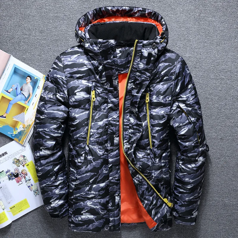 Men Clothes 2018 Winter Hooded White Duck Down Camouflage Jackets Warm Down Coats Male Casual Winter Outerwer Down Parkas
Men Clothes 2018 Winter Hooded White Duck Down Camouflage Jackets Warm Down Coats Male Casual Winter Outerwer Down Parkas