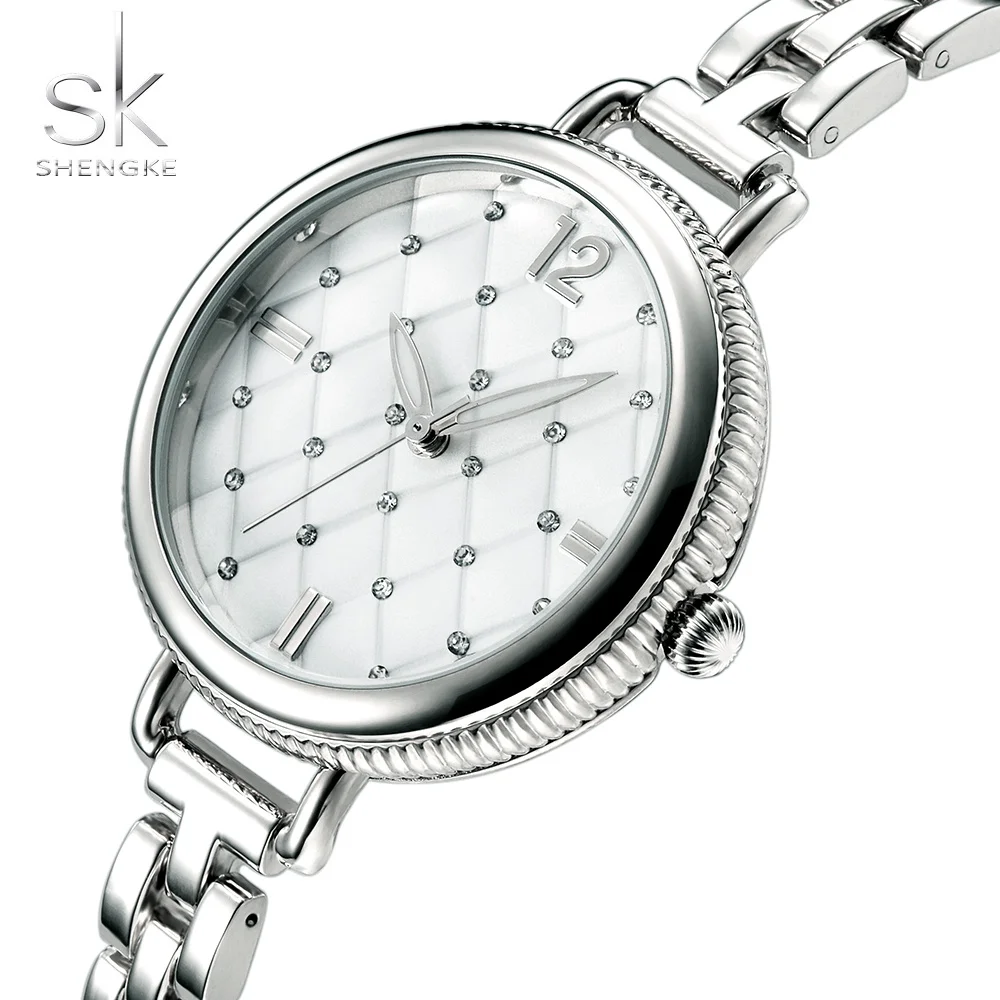 SK Top Brand Luxury Women Watch SHENGKE Ladies Watches Lady Wristwatch Crystal Design Dial Female Clock Rhinestonel Watches 2020
SK Top Brand Luxury Women Watch SHENGKE Ladies Watches Lady Wristwatch Crystal Design Dial Female Clock Rhinestonel Watches 2020