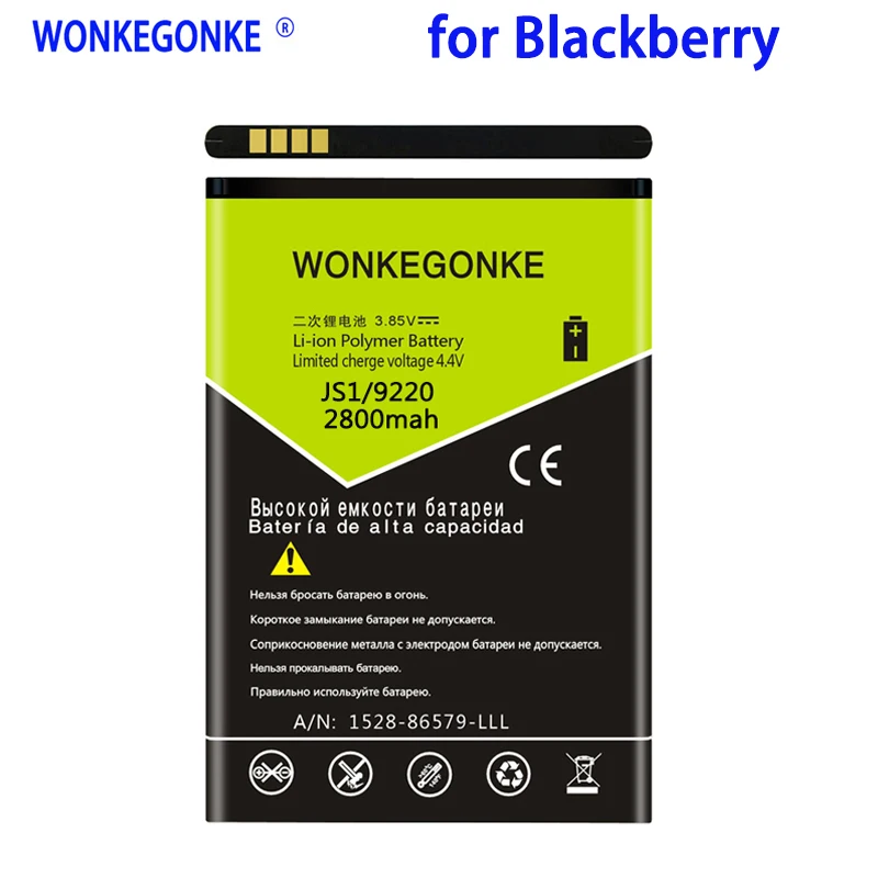 WONKEGONKE 2800mah JS1 J-S1 for Blackberry Curve 9310 9315 9320 9220 mobile phone battery
WONKEGONKE 2800mah JS1 J-S1 for Blackberry Curve 9310 9315 9320 9220 mobile phone battery