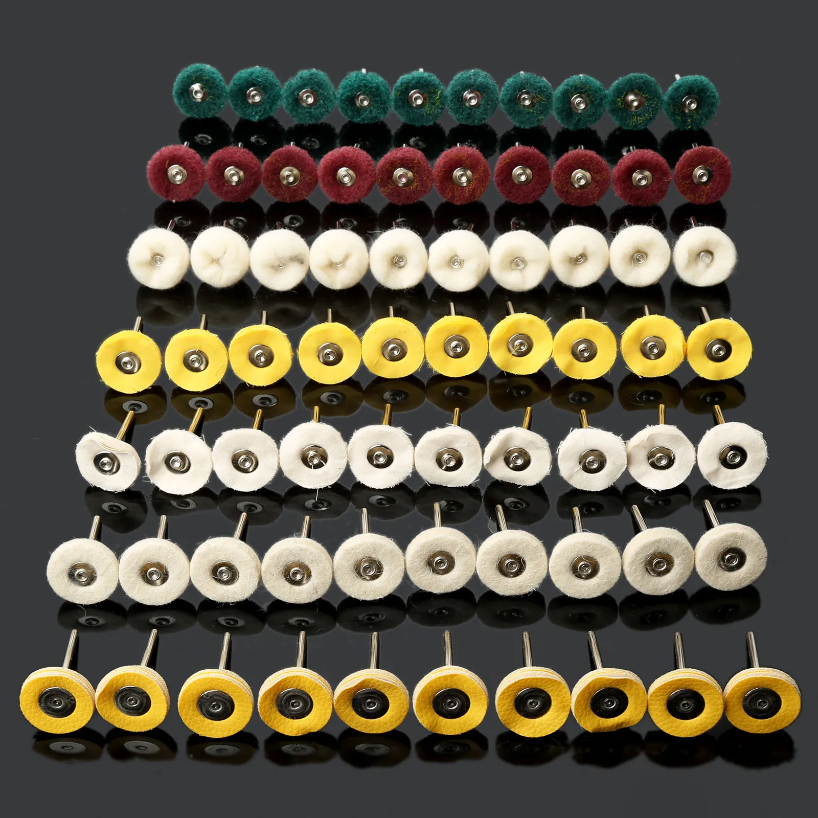 dophee 70Pcs Dremel Accessories Cloth Wool Leather Steel Wheels Brushes Rotary Tools for Drill Metal Buffing Polishing Deburring
dophee 70Pcs Dremel Accessories Cloth Wool Leather Steel Wheels Brushes Rotary Tools for Drill Metal Buffing Polishing Deburring