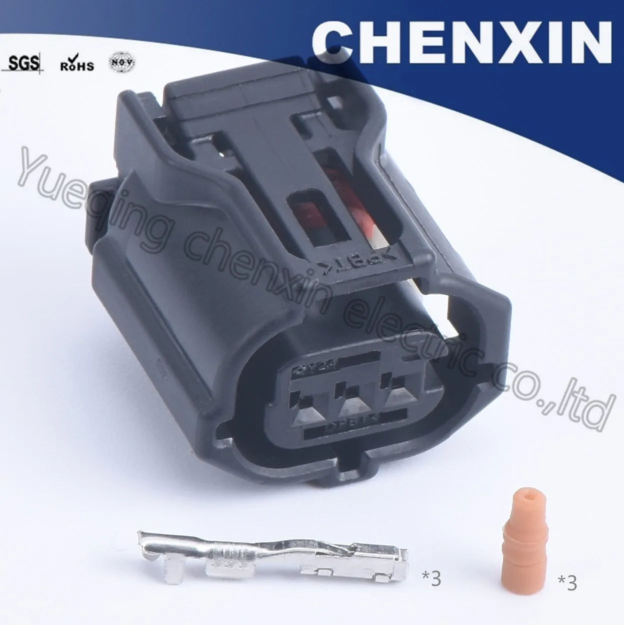 Black 3pins car waterproof auto connector 0.6 female Air Conditioning Compressor cable waterproof connector 6189-1129
Black 3pins car waterproof auto connector 0.6 female Air Conditioning Compressor cable waterproof connector 6189-1129