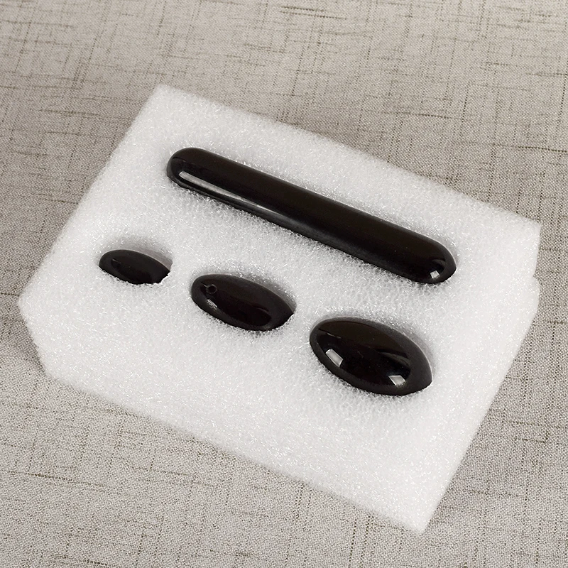 Black Obsidian Yoni Eggs Drilled Pleasure Wand Natural Jade Massager Stone Kegel Exercise Vaginal Ben Wa Ball Massage
Black Obsidian Yoni Eggs Drilled Pleasure Wand Natural Jade Massager Stone Kegel Exercise Vaginal Ben Wa Ball Massage