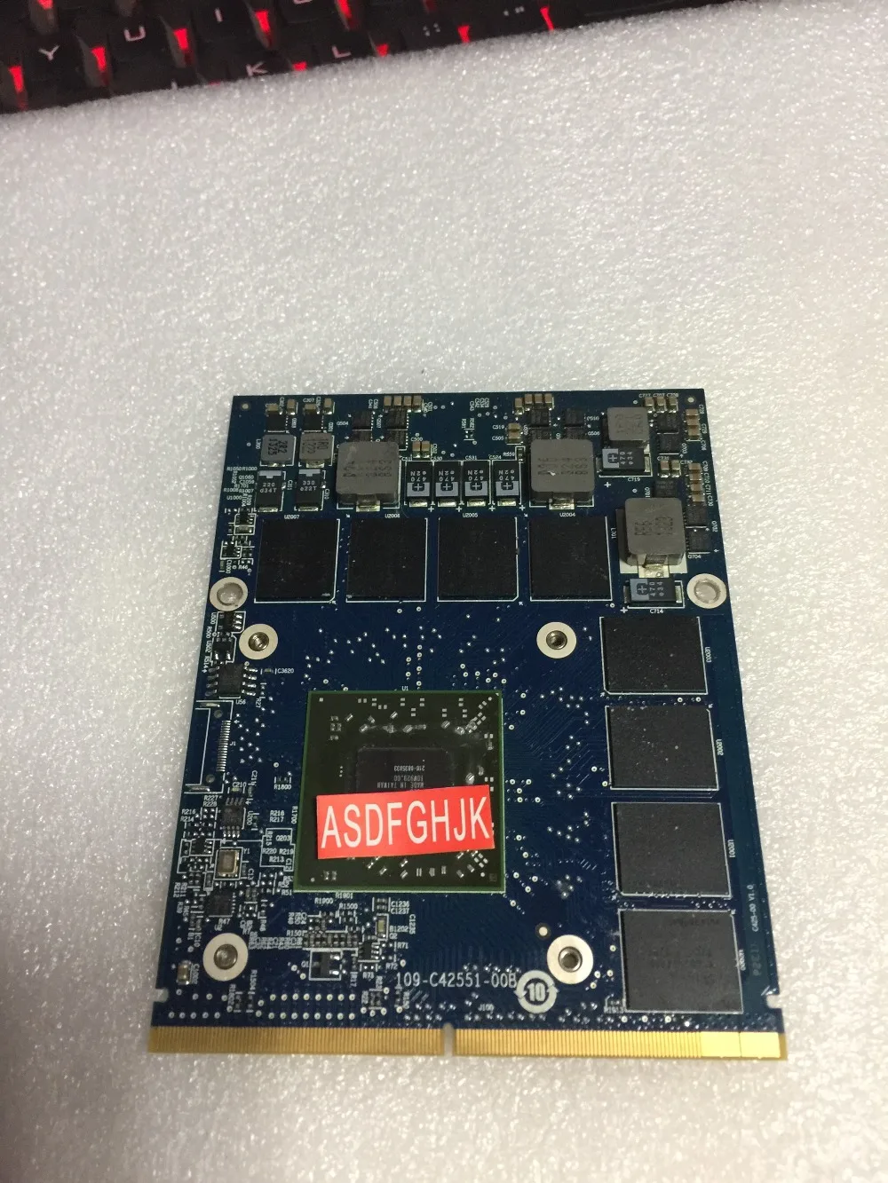 Original FOR Dell M17X M6000 M6700 Graphics Board 2G DDR5 216-0835033 cn-0fhc4h 0FHC4H FHC4H video card 100% working perfect
Original FOR Dell M17X M6000 M6700 Graphics Board 2G DDR5 216-0835033 cn-0fhc4h 0FHC4H FHC4H video card 100% working perfect