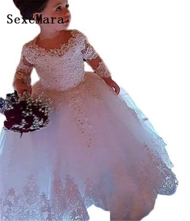 Ivory/White Flower Girl Dresses for Wedding Party First Communion Dresses vestidos primera comunion para ninas
Ivory/White Flower Girl Dresses for Wedding Party First Communion Dresses vestidos primera comunion para ninas