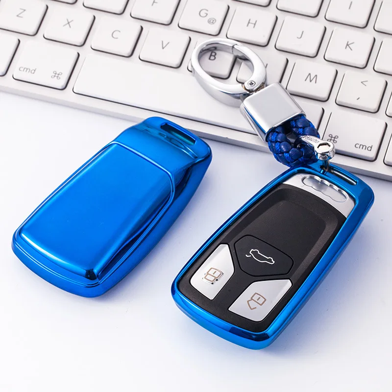 2019 New TPU Key Cover Case For Audi A4 B9 Q5 Q7 TT R8 8S 2016 2017 Soft TPU Car Holder Shell Styling Key Protection keychain
2019 New TPU Key Cover Case For Audi A4 B9 Q5 Q7 TT R8 8S 2016 2017 Soft TPU Car Holder Shell Styling Key Protection keychain
