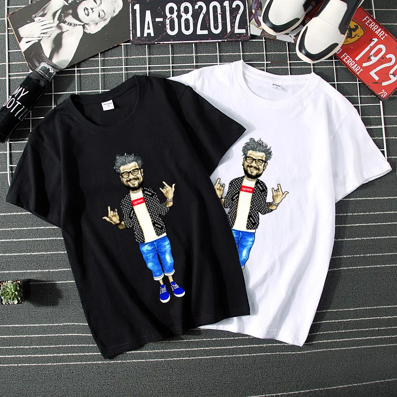 mens t shirts fashion 2018 New summer men's short-sleeved T loose trend round collar cotton printing half sleeve men O-Neck
mens t shirts fashion 2018 New summer men's short-sleeved T loose trend round collar cotton printing half sleeve men O-Neck