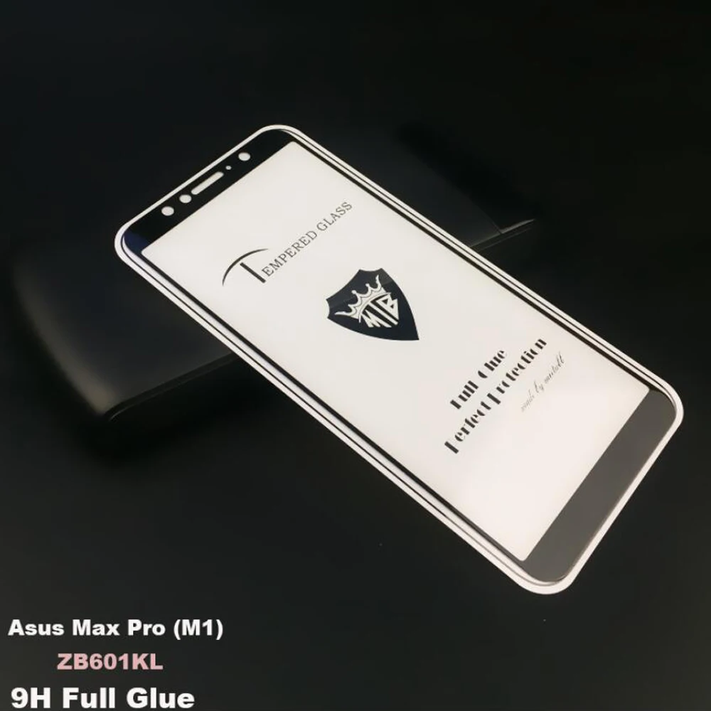 Для Asus Zenfone MAX PRO (M1) ZB601KL стекло 2.5D закаленное защитное 9H полное клеевое покрытие