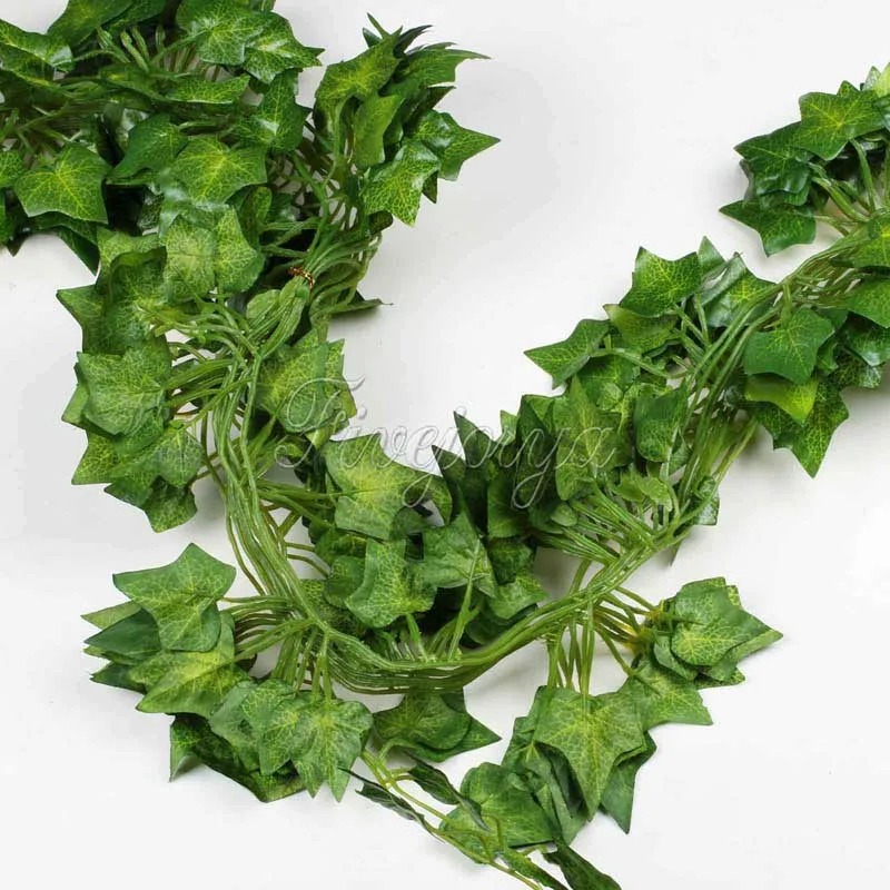 12pcs/lot 90" Artificial Sleaf Ivy Leaf Garland Plants Vine Fake Foliage Flowers Wedding Home decorations 7.5 feet
12pcs/lot 90" Artificial Sleaf Ivy Leaf Garland Plants Vine Fake Foliage Flowers Wedding Home decorations 7.5 feet
