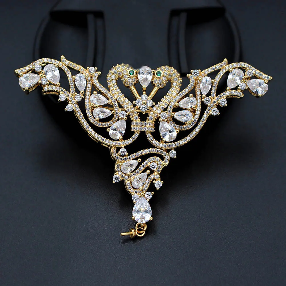 Swan Lovers Micro Paved Cubic Zirconia Elegant Bridal Wedding Jewelry Pins Women Scarves Buckle Lapel Pins DIY Pearl Pins Making
Swan Lovers Micro Paved Cubic Zirconia Elegant Bridal Wedding Jewelry Pins Women Scarves Buckle Lapel Pins DIY Pearl Pins Making